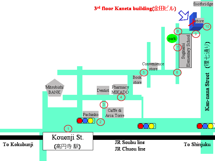 Map of Worship Place